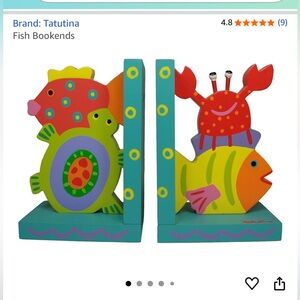 Tatutina Fish Bookends